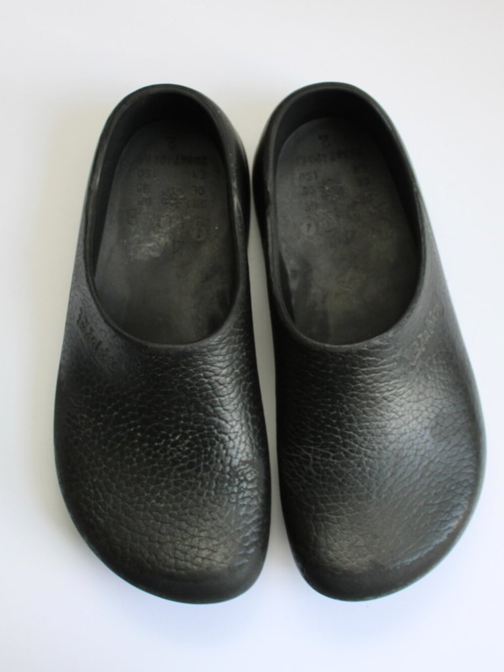 BIRKENSTOCK Birki Black Profi Slip-On Clogs Size 9 Mens / 11 Women's - Picture 5 of 9
